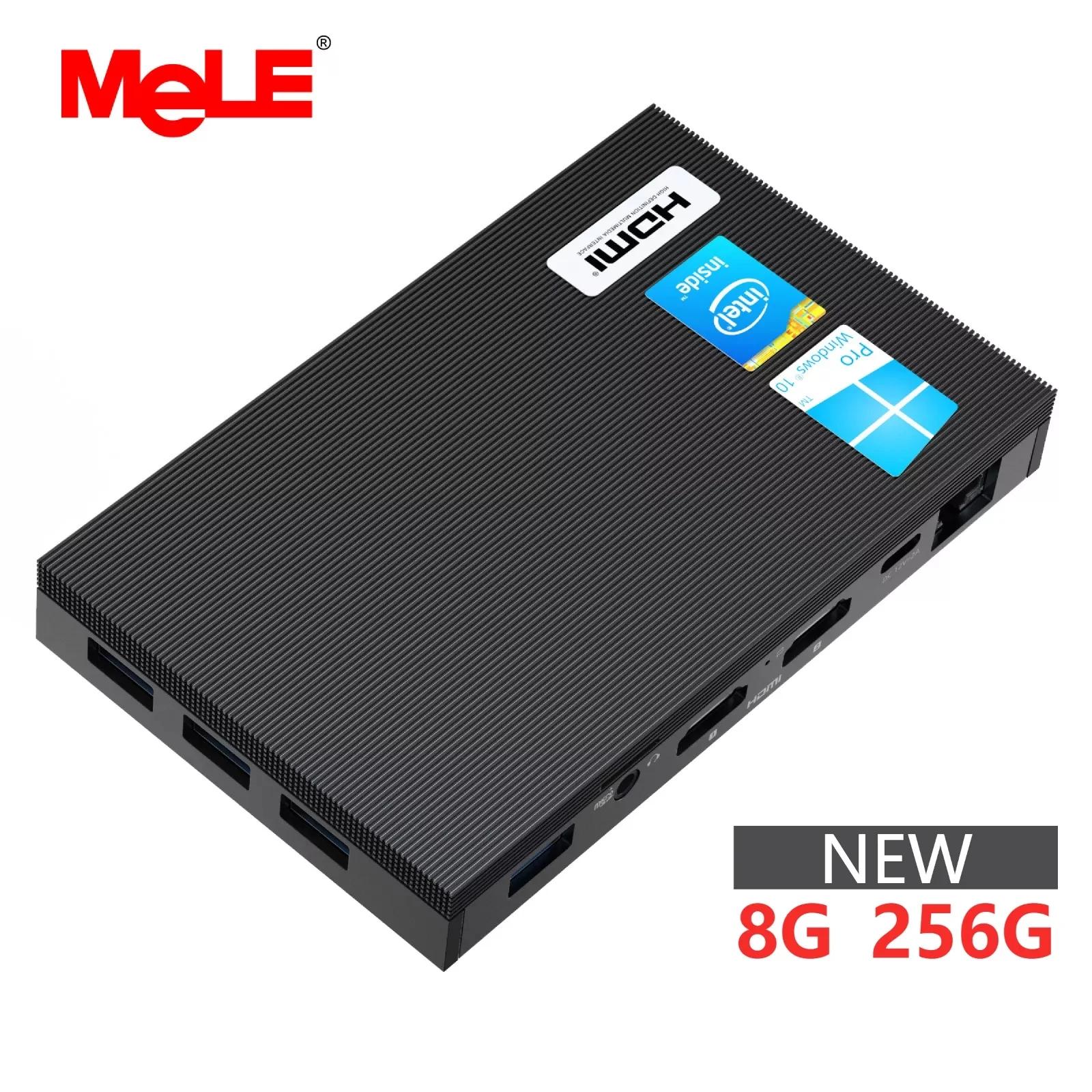 MeLE Ҹ ̴ PC,  HDMI 2.4G/5G    SSD,   J4125  ھ, 8GB 256GB,  11 ũž ǻ, 4K